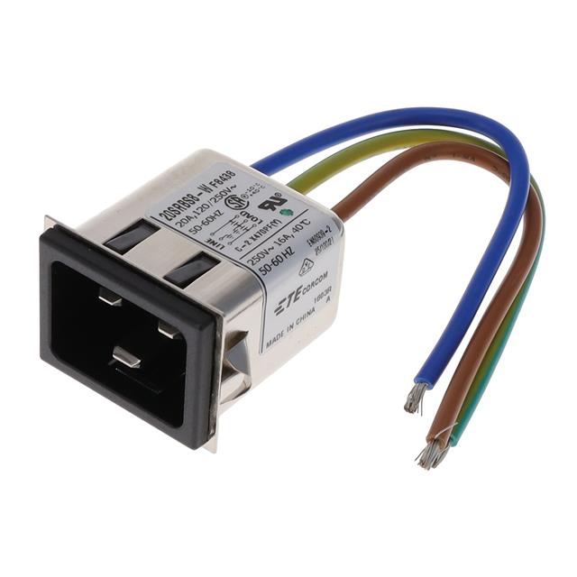 20SRBS8-W TE Connectivity Corcom Filters  Power Entry Modules (PEM)