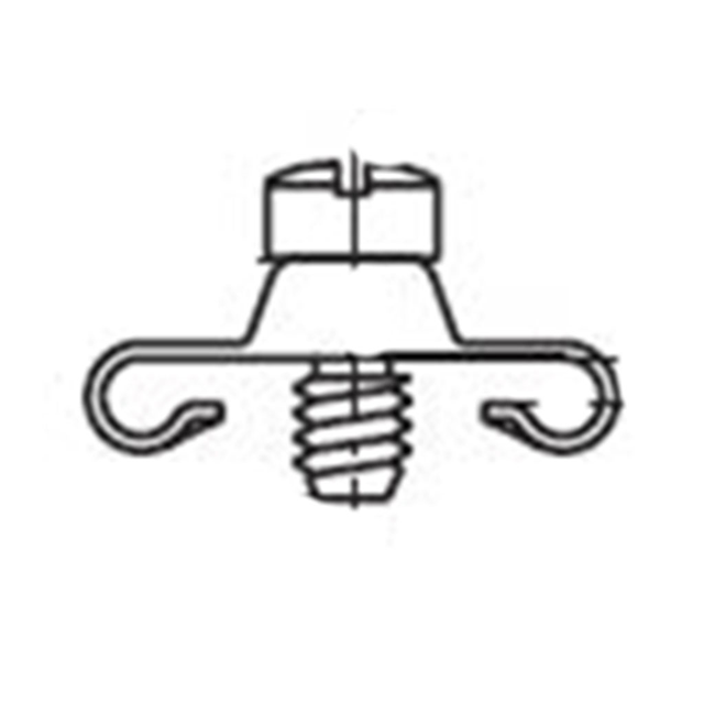 1727040122 Molex  Tornillos de fijación para conectores D-Sub en forma de D