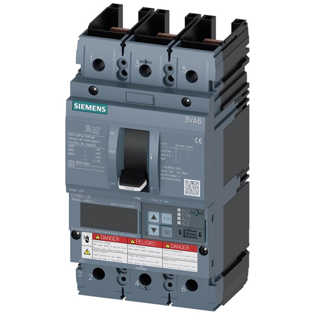 3VA6210-5KP31-0AA0 Siemens Disyuntores