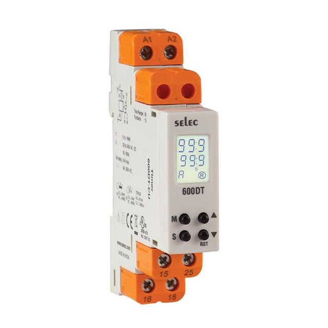 600DT-V2-CU Selec Controls USA Inc.  Time Delay Relays