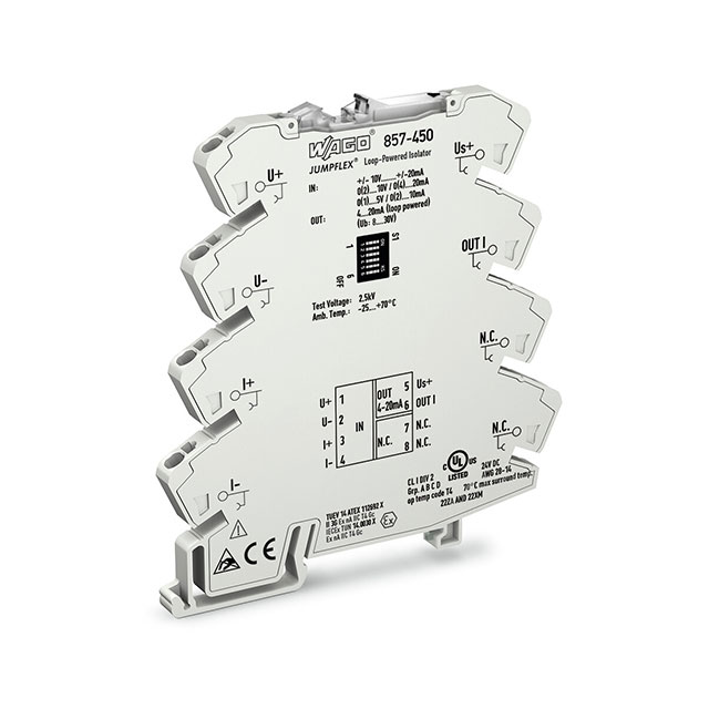 857-450 WAGO Corporation  Signal Conditioners and Isolators
