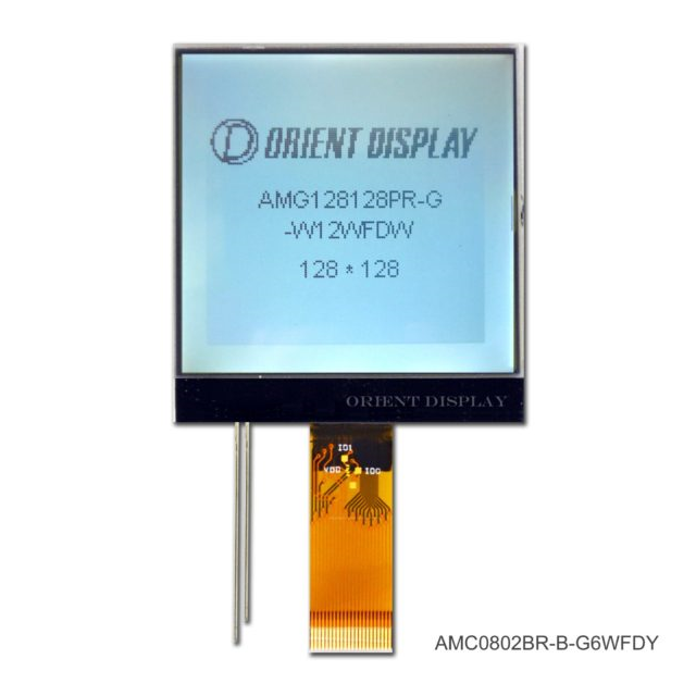 AMG128128PR-G-W12WFDW Orient Display  Écran LCD OLED graphique