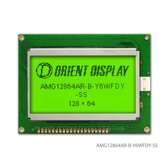 AMG12864AR-B-Y6WFDY-SS Orient Display  Écran LCD OLED graphique
