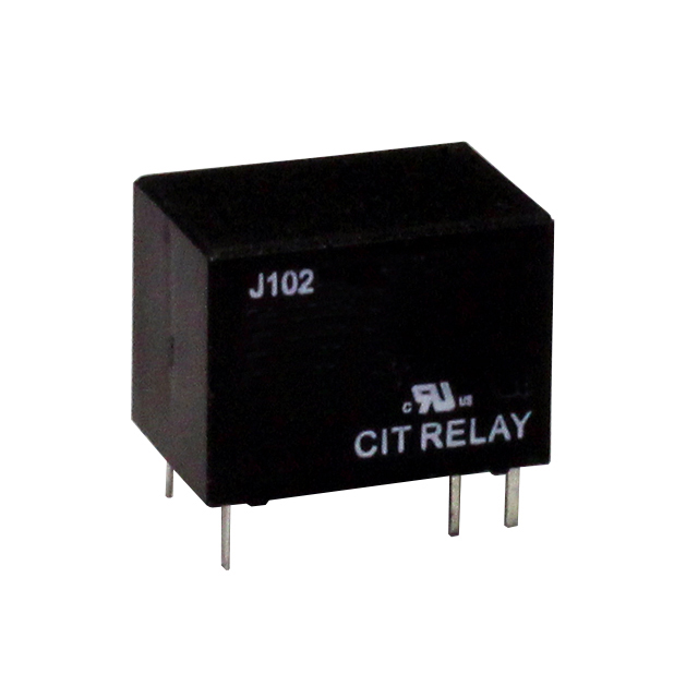 J102K1AS3P3VDC.20 CIT Relay and Switch  Power Relays Over 2 Amps