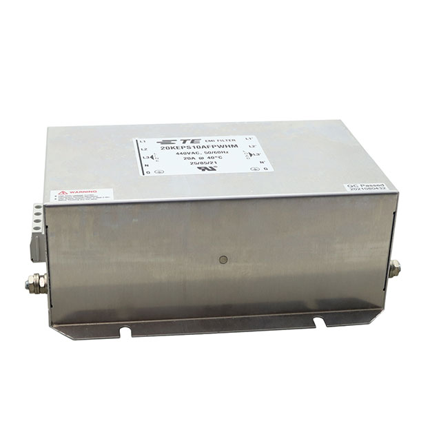 20KEPS10AFPWHM TE Connectivity Corcom Filters  Netzfiltermodule