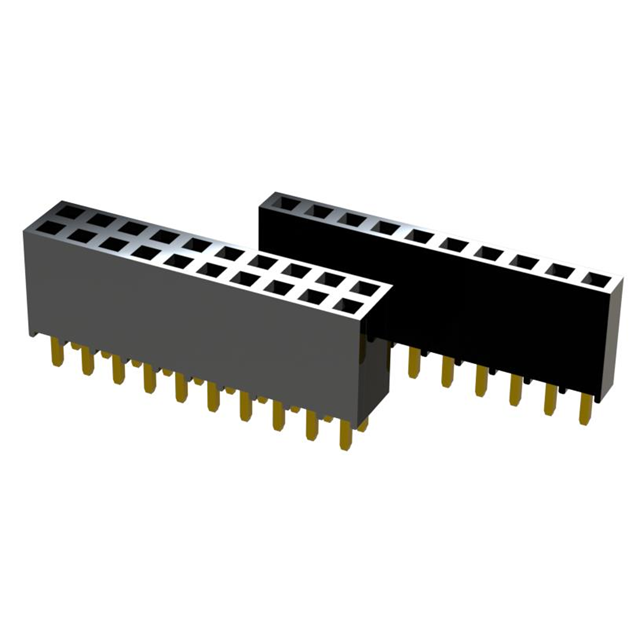 SSHQ-123-D-08-F-LF Major League Electronics  Headers Receptacles Female Sockets