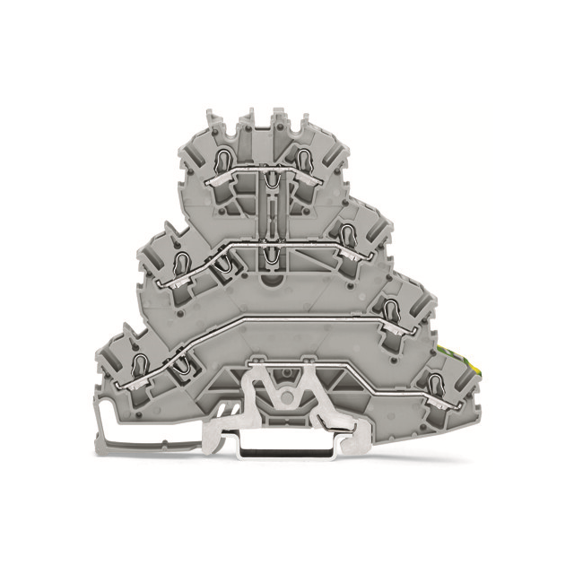 2002-4157 WAGO Corporation  Canal de riel DIN