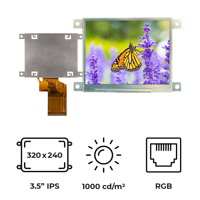 RVT35HHTFWN00 Riverdi  Écran LCD OLED graphique