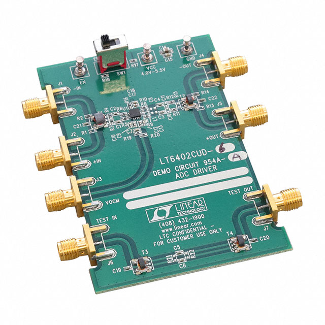 DC954A-A Analog Devices Inc.  Cartes d'évaluation d'amplificateurs opérationnels