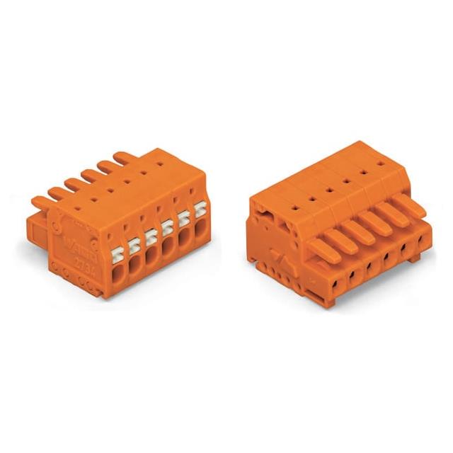 2734-210 WAGO Corporation  Conectores y tomas de corriente