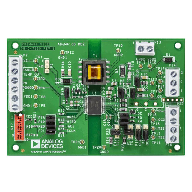 EVAL-ADUM4138EBZ Analog Devices Inc.  Cartes et kits d'évaluation et de démonstration