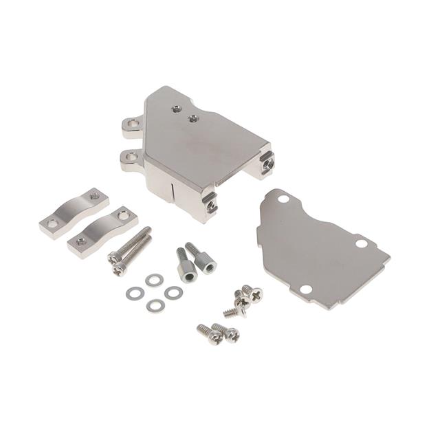D9000ASNT20/AA Amphenol Positronic  Capots de connecteurs D-Sub en forme de D