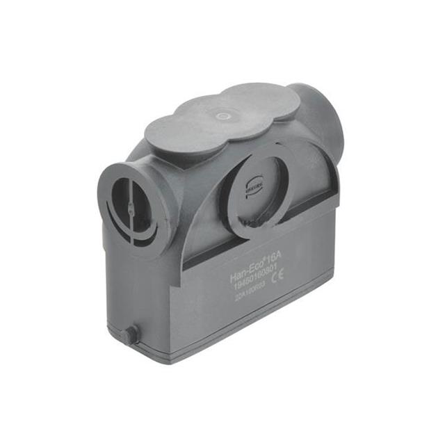 19460160801 HARTING  Heavy Duty Connector Housings Hoods Bases
