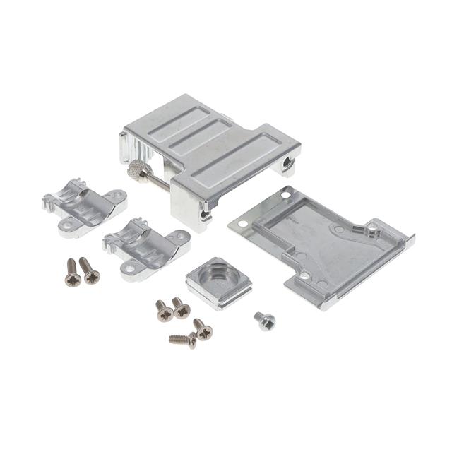 D15000GE0/AA Amphenol Positronic  Capots de connecteurs D-Sub en forme de D