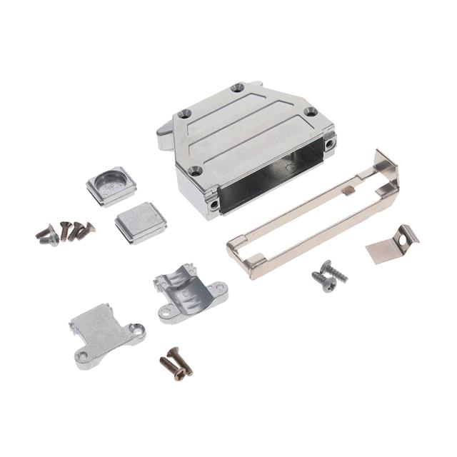 D25000GVL0 Amphenol Positronic  Capots de connecteurs D-Sub en forme de D