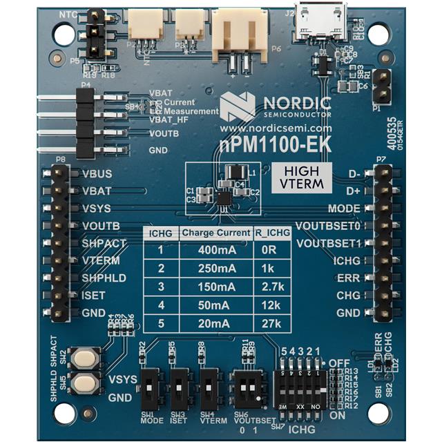 NPM1100-EKHV Nordic Semiconductor ASA  Cartes et kits d'évaluation et de démonstration