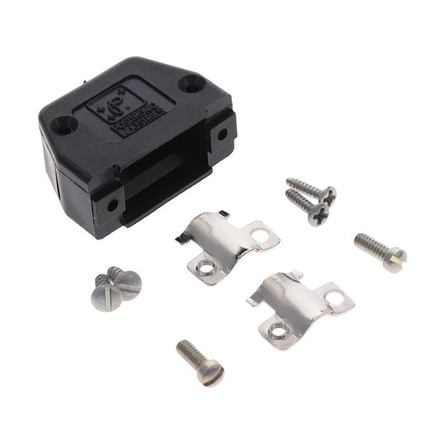 D9000J00/AA Amphenol Positronic  Capots de connecteurs D-Sub en forme de D