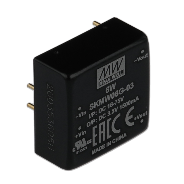 SKMW06G-03 MEAN WELL USA Inc.  Convertidores CC CC