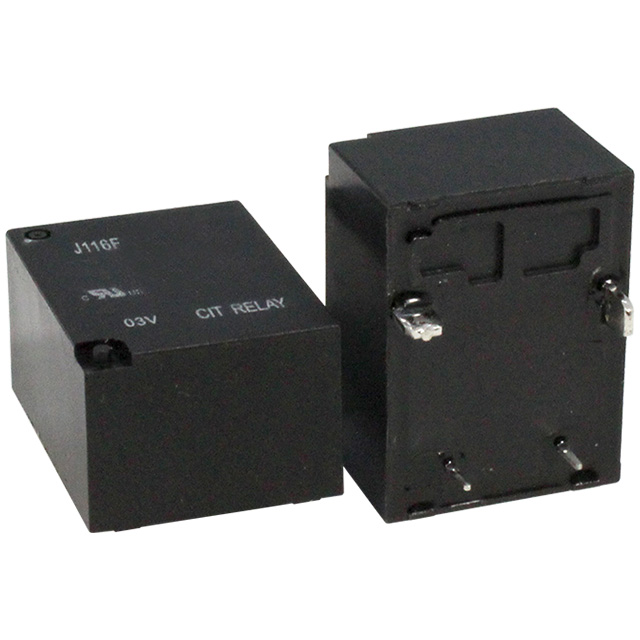 J116F11AW12VDCS1.5 CIT Relay and Switch  Power Relays Over 2 Amps