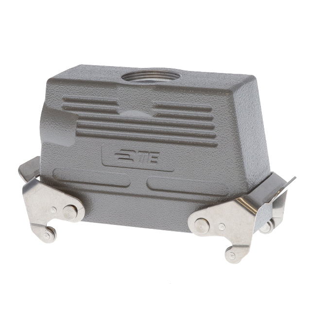 T1280243132-000 TE Connectivity AMP Connectors  Alloggiamenti per connettori per impieghi gravosi, cappucci e basi