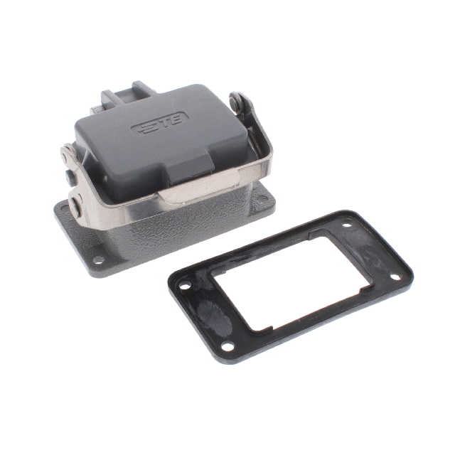 T1510062100-000 TE Connectivity AMP Connectors  Alloggiamenti per connettori per impieghi gravosi, cappucci e basi