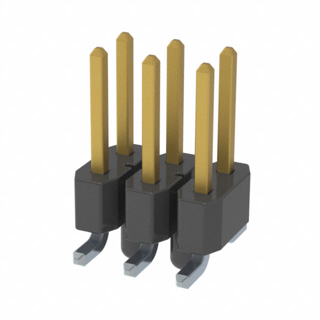 TSM-103-01-SS-DV-A-P-TR Samtec Inc.  Headers Male Pins