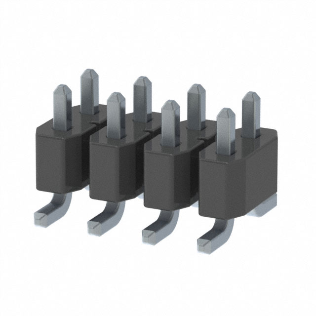 TSM-104-05-T-DV-P-TR Samtec Inc.  Headers Male Pins