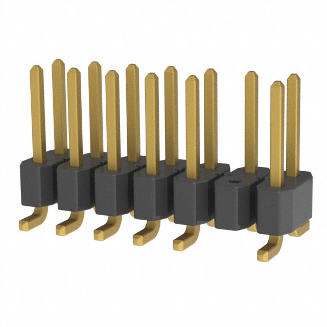 TSM-107-01-H-DV-003 Samtec Inc.  Headers Male Pins