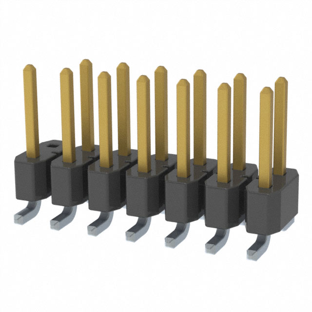 TSM-107-01-S-DV-014 Samtec Inc.  Headers Male Pins