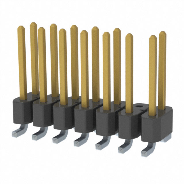 TSM-107-02-L-DV-004-TR Samtec Inc.  Headers Male Pins
