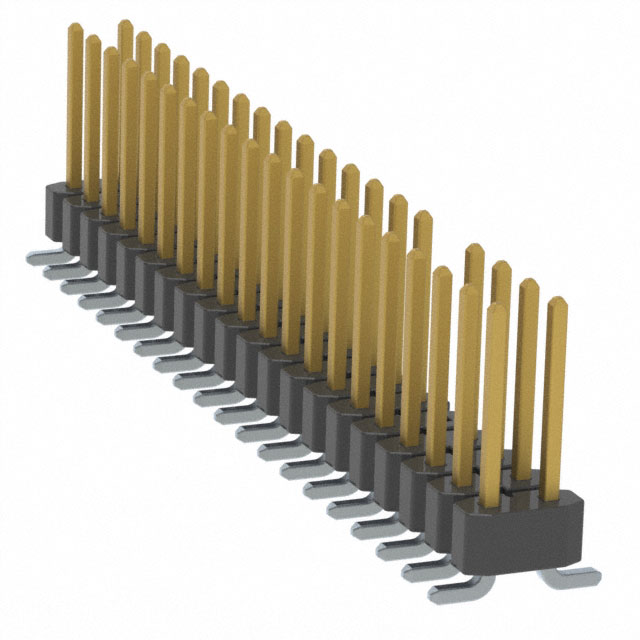 TSM-120-02-S-DV-010-P Samtec Inc.  Headers Male Pins