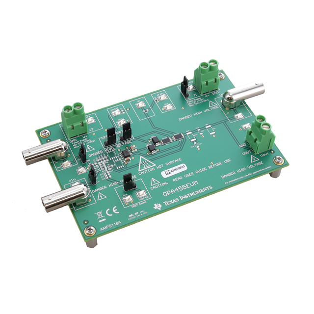 OPA455EVM Texas Instruments  Cartes d'évaluation d'amplificateurs opérationnels