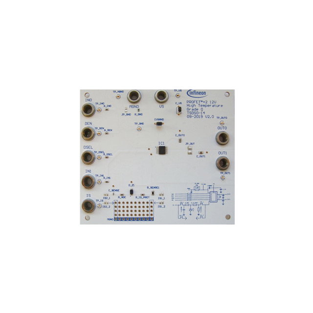 SHIELDBTS70041EPZTOBO1 Infineon Technologies  Cartes d'extension Cartes filles