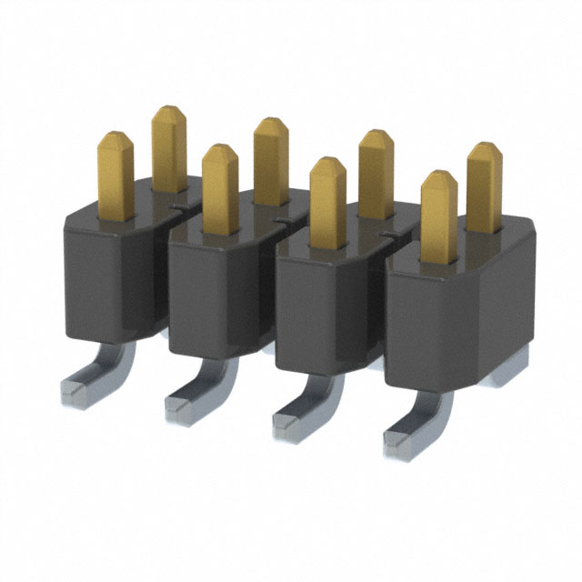 TSM-104-05-FM-DV Samtec Inc.  Embases à broches mâles