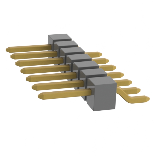 TSM-107-01-G-SH Samtec Inc.  Headers Male Pins