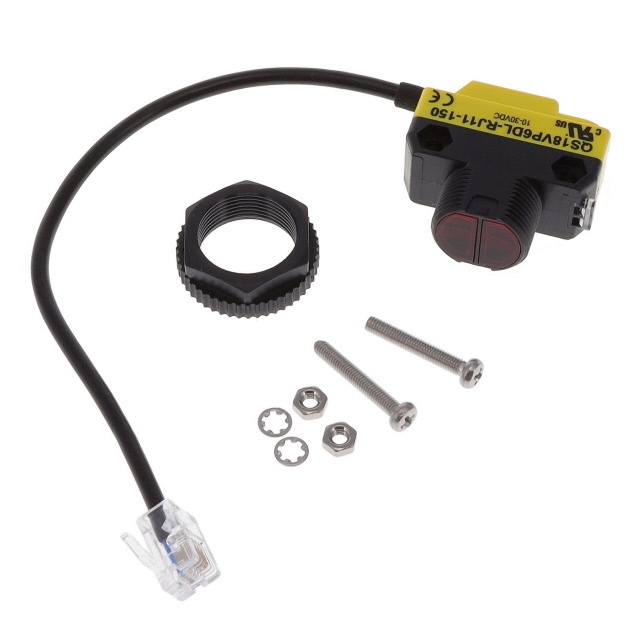 QS18VP6DL-RJ11-150 Banner Engineering Corporation  Photoelectric Industrial