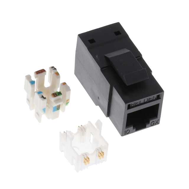 RVAIJ2UBK-S1 Belden Inc.  Modular Connector Jacks