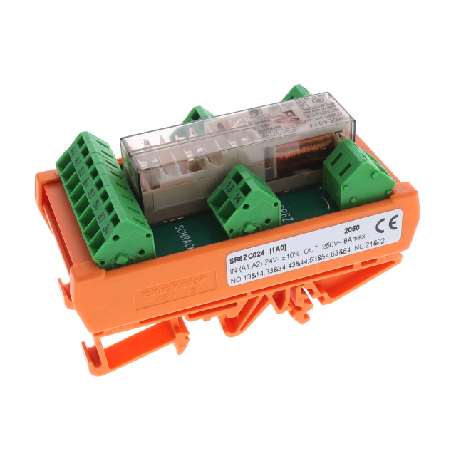 SR6ZC024 TE Connectivity Potter & Brumfield Relays  Safety Relays