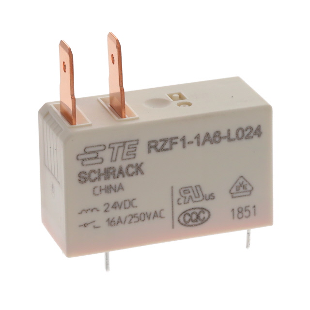 RZF1-1A6-L024 TE Connectivity Potter & Brumfield Relays  Power Relays Over 2 Amps