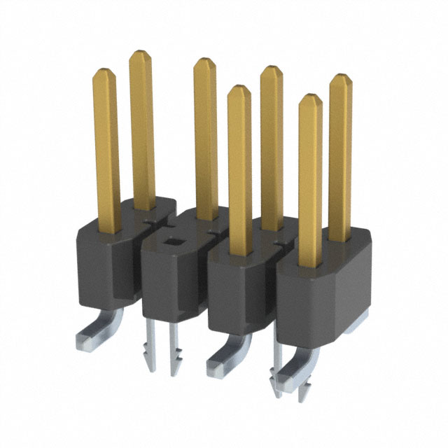 TSM-104-01-L-DV-LC-005 Samtec Inc.  Headers Male Pins