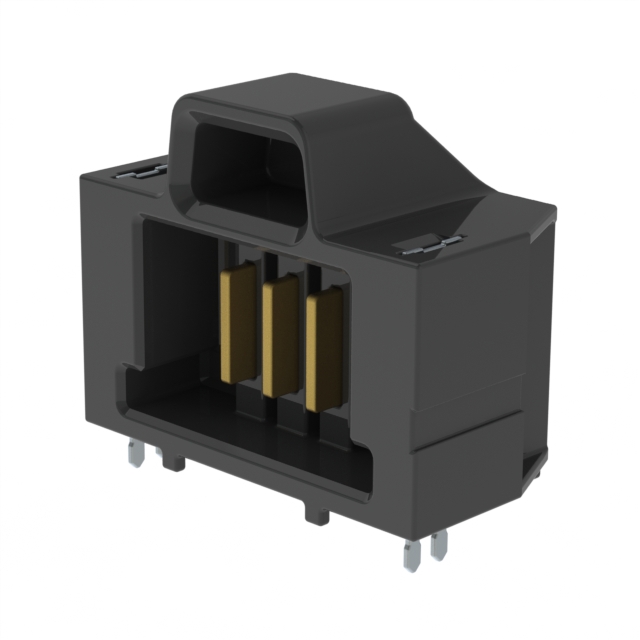UMPT-03-01-L-RA-WT-P-TR Samtec Inc.  Blade Type Power Connector Assemblies