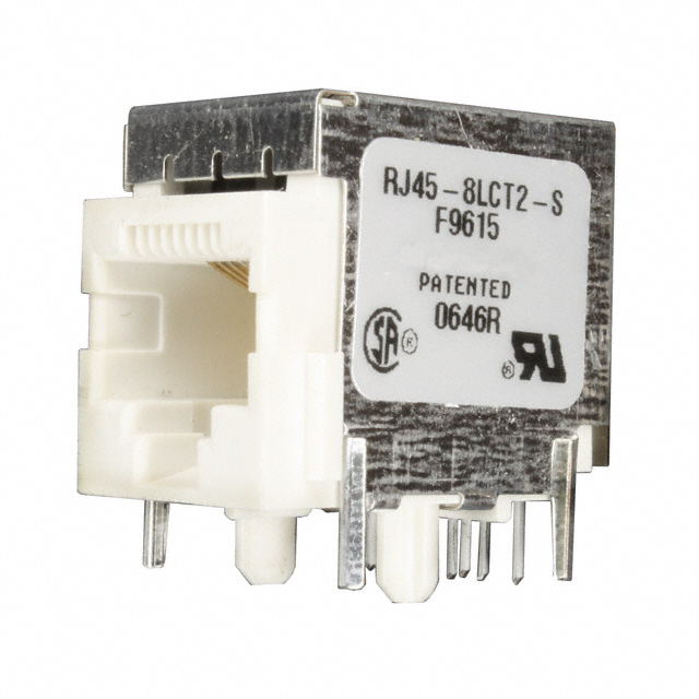 RJ45-8LCT2-S TE Connectivity Corcom Filters  Modular Connector Jacks