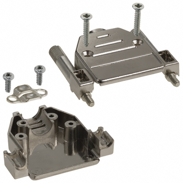 973-015-020R121 NorComp Inc.  Capots de connecteurs D-Sub en forme de D