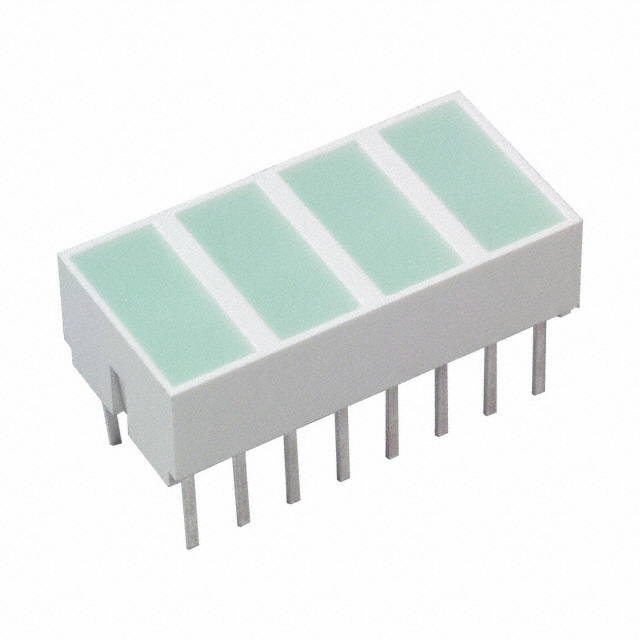 HLMP-2820 Broadcom Limited  Indicateurs de circuits imprimés, tableaux, barres lumineuses, graphiques à barres