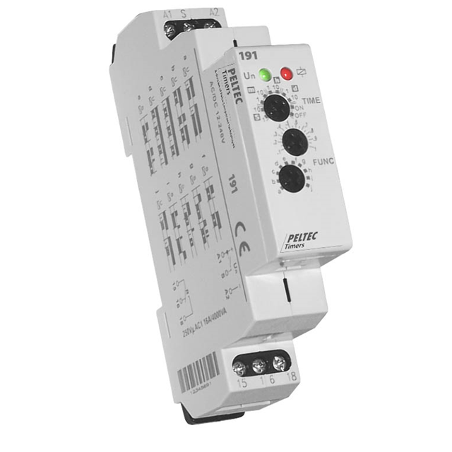 191 Peltec Timers and Controls Relais temporisés