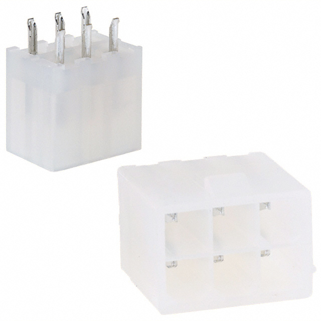 1586037-6 TE Connectivity AMP Connectors  Embases à broches mâles