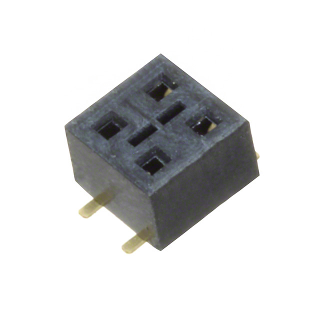 HLE-102-02-G-DV-BE Samtec Inc.  Headers Receptacles Female Sockets