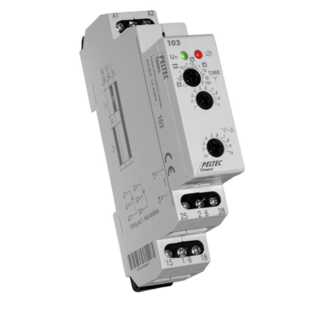 103 Peltec Timers and Controls Relais temporisés
