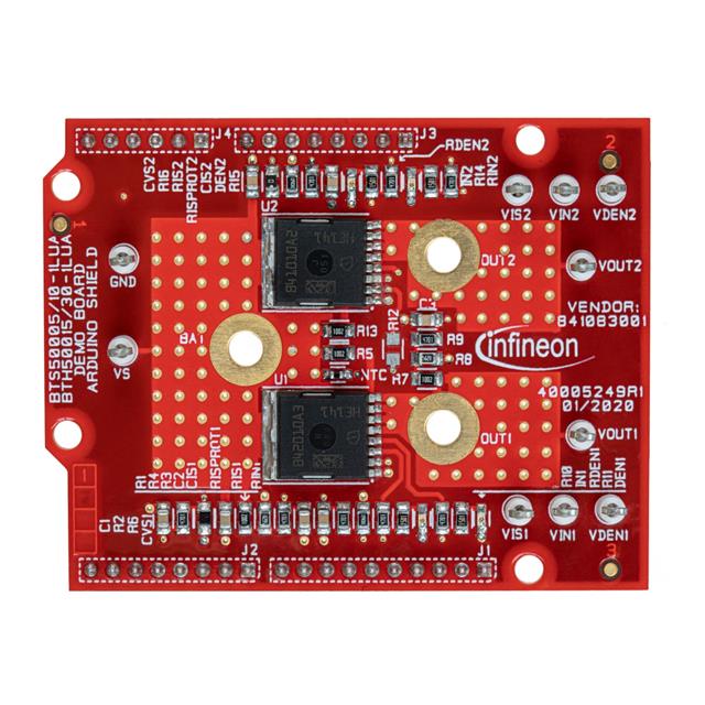 BOARDBTS500051LUATOBO1 Infineon Technologies  Cartes d'extension Cartes filles