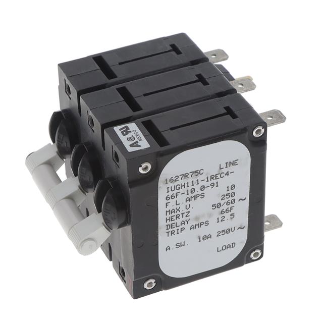 IUGH111-1REC4-66F-10.0-91 Sensata-Airpax Disjoncteurs